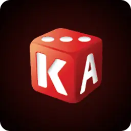 โลโก้ KA ลูกเต๋าสีแดง