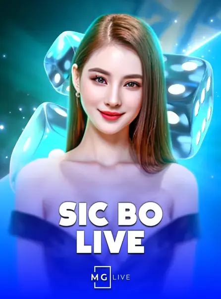 ปกโต๊ะไฮโล Sic Bo ของ MG Live