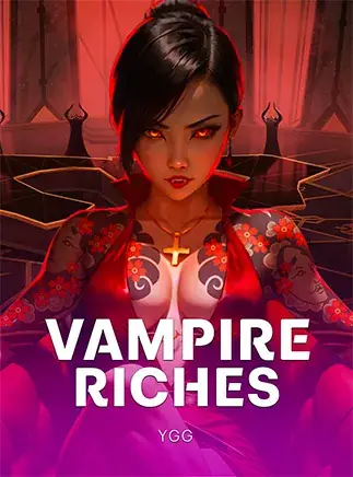 ปกสล็อต Vampire Riches โดย Yggdrasil
